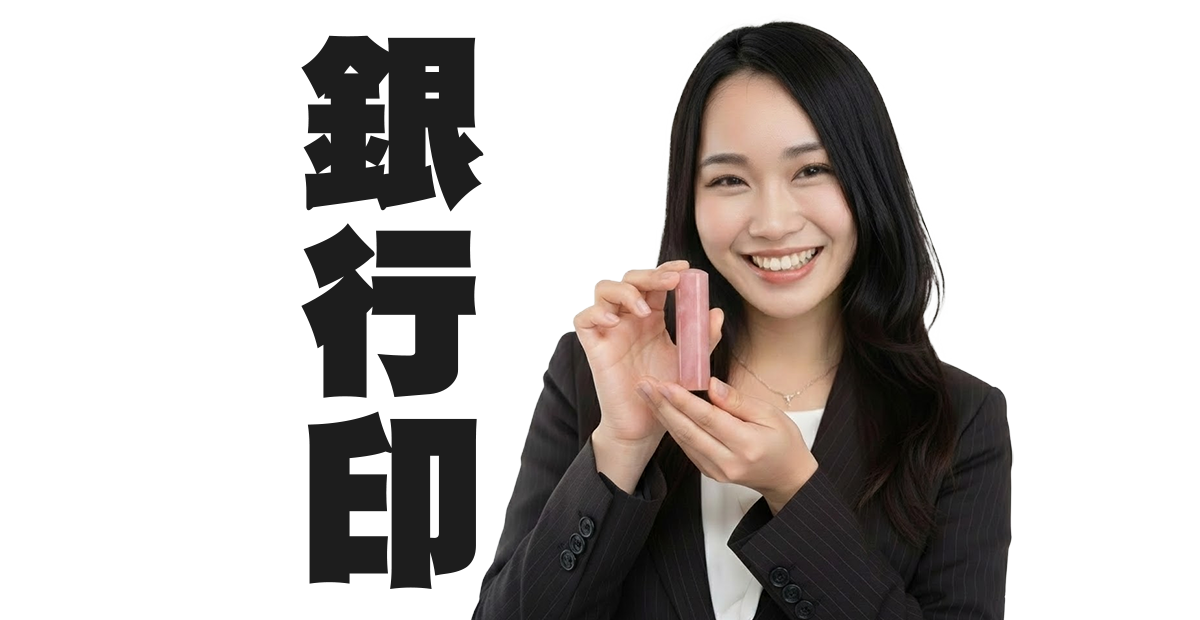 銀行印の役割とは口座の開設に必要です。実印・認印ではありません。