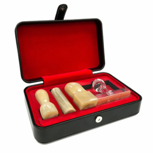 白オランダ水牛の法人印鑑セット